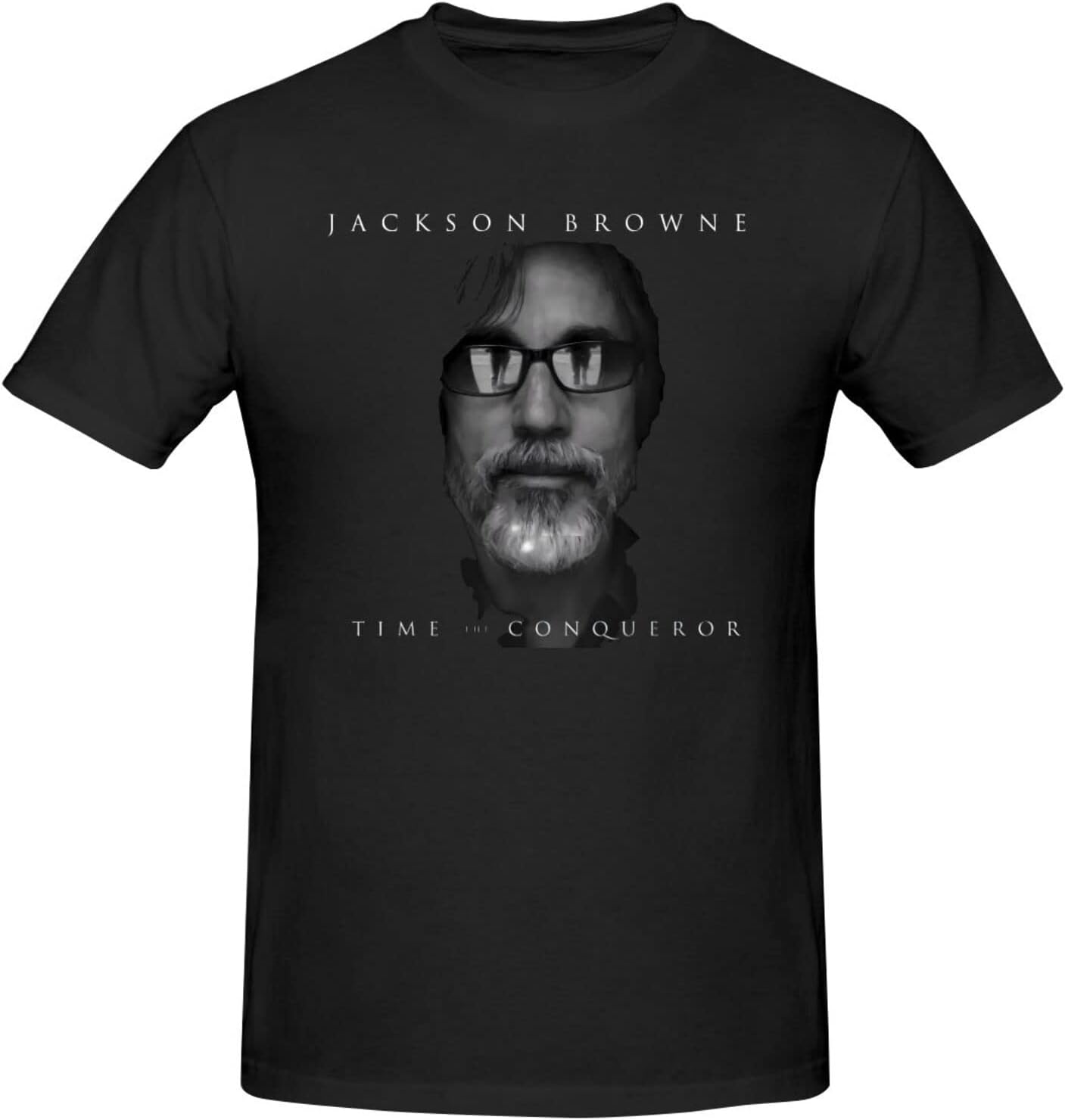 Jackson Browne Cockburn 他 Benefit シャツ Jackson Music and Browne T-Shirt Casual Cotton Crewneck